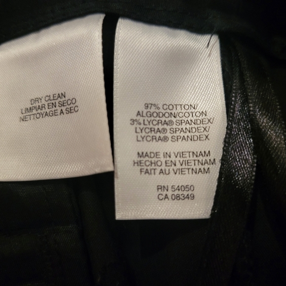 Jones New York Black Skirt with Gold Buttons - Picture 4 of 5